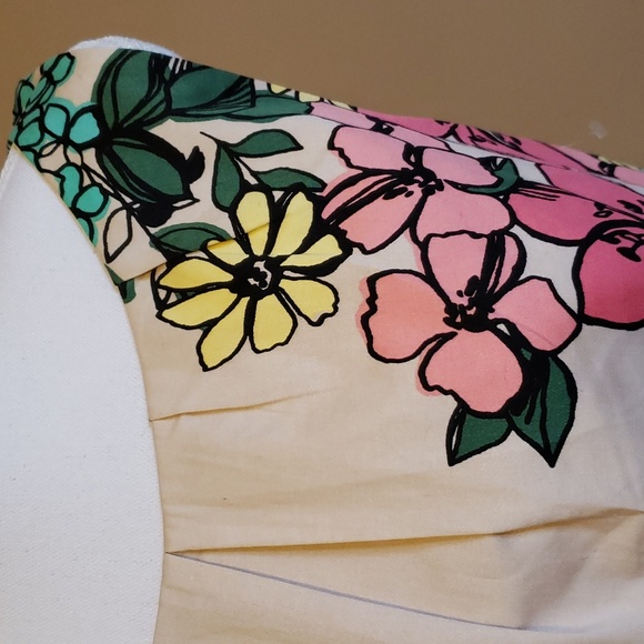 9&CO. tropical floral print Sheath Dress 16 - Picture 2 of 13